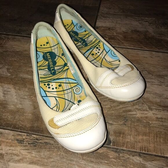 Merrell - Allegro White Ballet Flats (6) - Picture 1 of 6